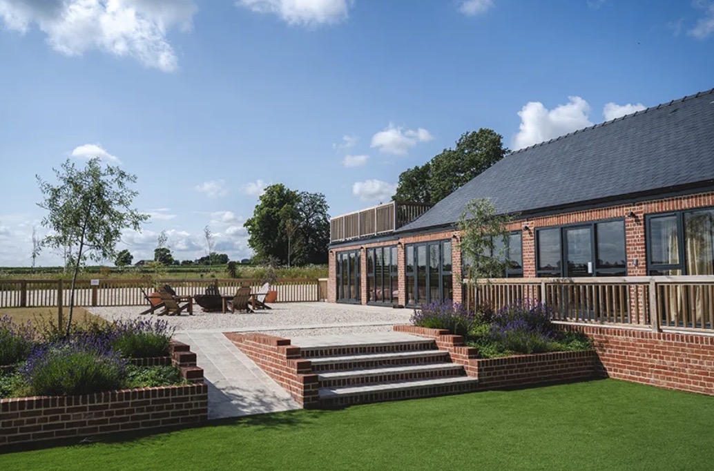 Outdoor space for mindset sessions at MC Retreats