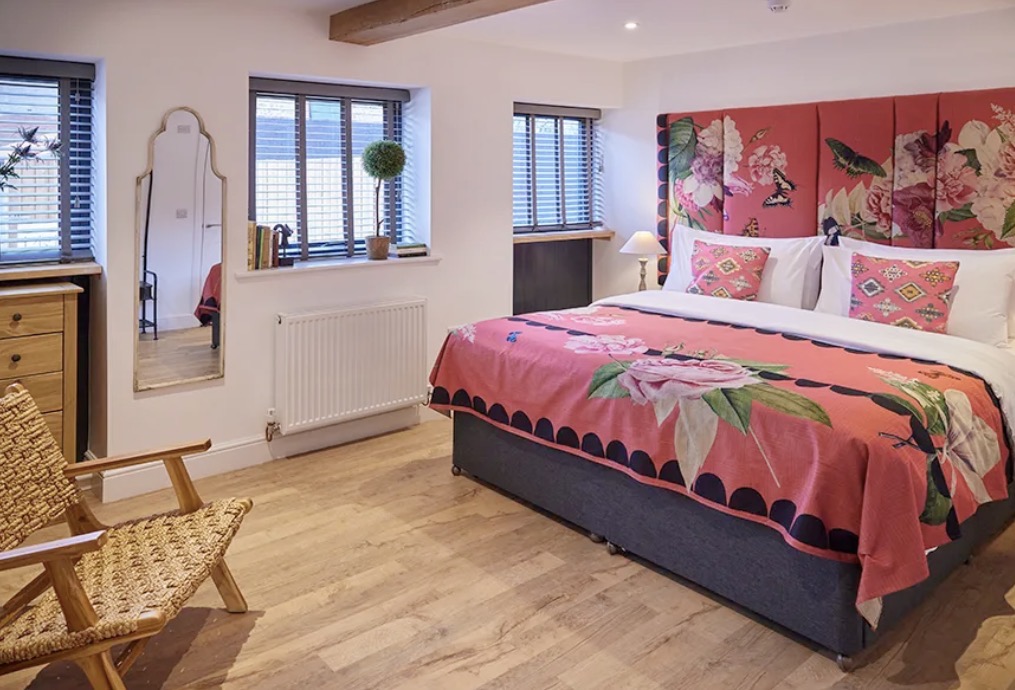Across the venue, all rooms all have individual character. The rooms are bold, warm and built for your respite.